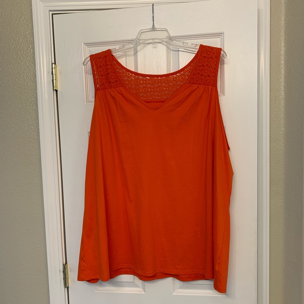 Lane Bryant Orange size 26/28 top
